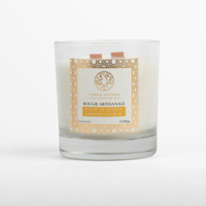 Bougie Artisanale Cire 100% Naturelle Fleur de Jasmin 2